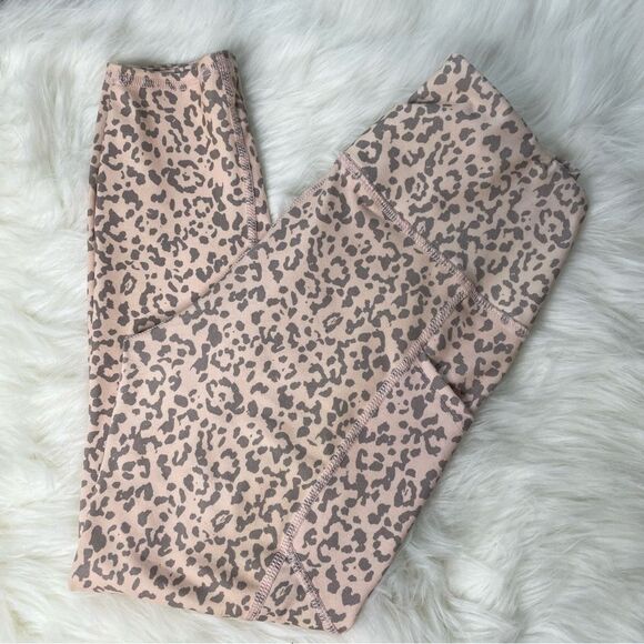Evolution And Creation Leopard Print Workout Leggings - Picture 1 of 8